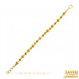 22K Gold Balls Bracelet ( 22K Ladies Bracelets )