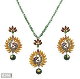 Nizams Victorian Pendant Set (with Tassal) ( Nizam Collection (Victorian) )