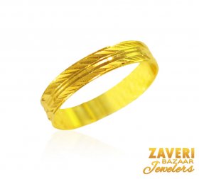22karat Gold pattern band