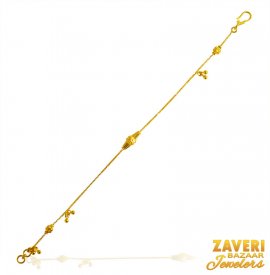 22K Gold Balls Bracelet ( 22K Ladies Bracelets )