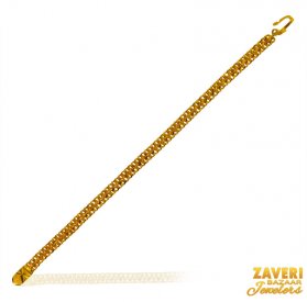 22kt Gold Mens   Bracelet  ( 22K Mens Bracelets )