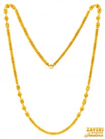 22Kt Gold Fancy Long Chain ( Long Chains (Ladies) )
