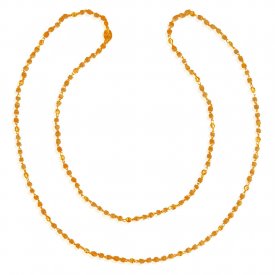 22K Gold White Tulsi Chain