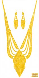 22 Karat Gold Necklace Set