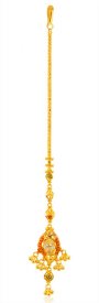 22Kt Gold Fancy Three Tone Tikka ( 22k Gold Tikka )
