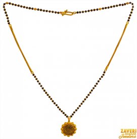 22K Gold Antique Mangalsutra 
