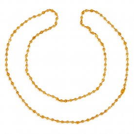 22Kt Ladies Gold White Tulsi Mala