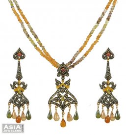 Victorian Polki Pendant Set ( Nizam Collection (Victorian) )