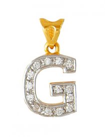 Gold Initial G Pendant ( Gold Initial Pendants )