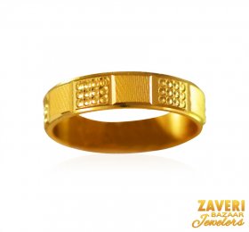 22Kt Gold Band  ( Gold Wedding Bands )