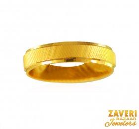22Kt Gold Band  ( Gold Wedding Bands )