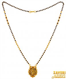 22K Gold Laxmi Mangalsutra