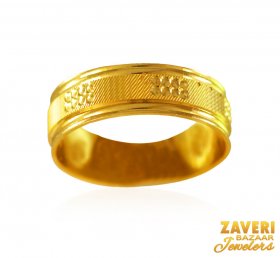 22kt Gold Plain Band ( Gold Wedding Bands )