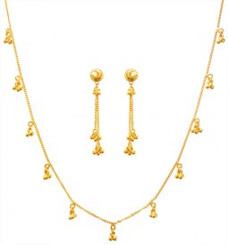 22kt Gold Light Necklace Set