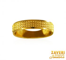 22Kt Gold Band for Ladies ( Gold Wedding Bands )