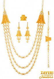 21 Karat Gold Necklace Set