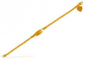22 Karat Gold Kids Bracelet  ( Baby Bracelets )