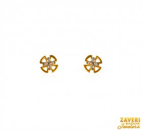 22 Kt Gold CZ Tops ( 22K Gold Tops )