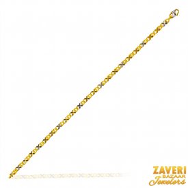 22K Gold Ladies Bracelet ( 22K Ladies Bracelets )