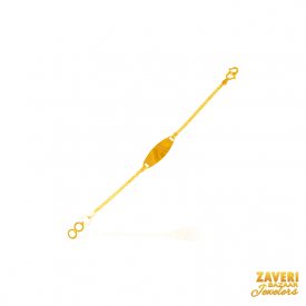 22Kt Gold Baby Bracelet (1 Pc) ( Baby Bracelets )