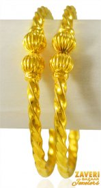 22 kt Gold Bangles (2 Pcs)