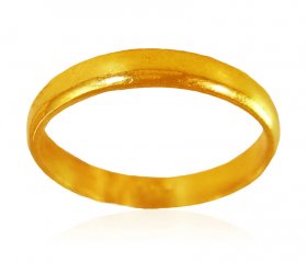 22karat Gold Plain Band