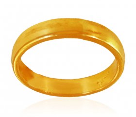 22KT Gold Plain Band