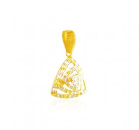 22 Karat Gold Two Tone Pendant
