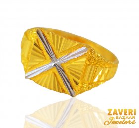 22 Karat Gold Mens Ring ( Men`s Rings )